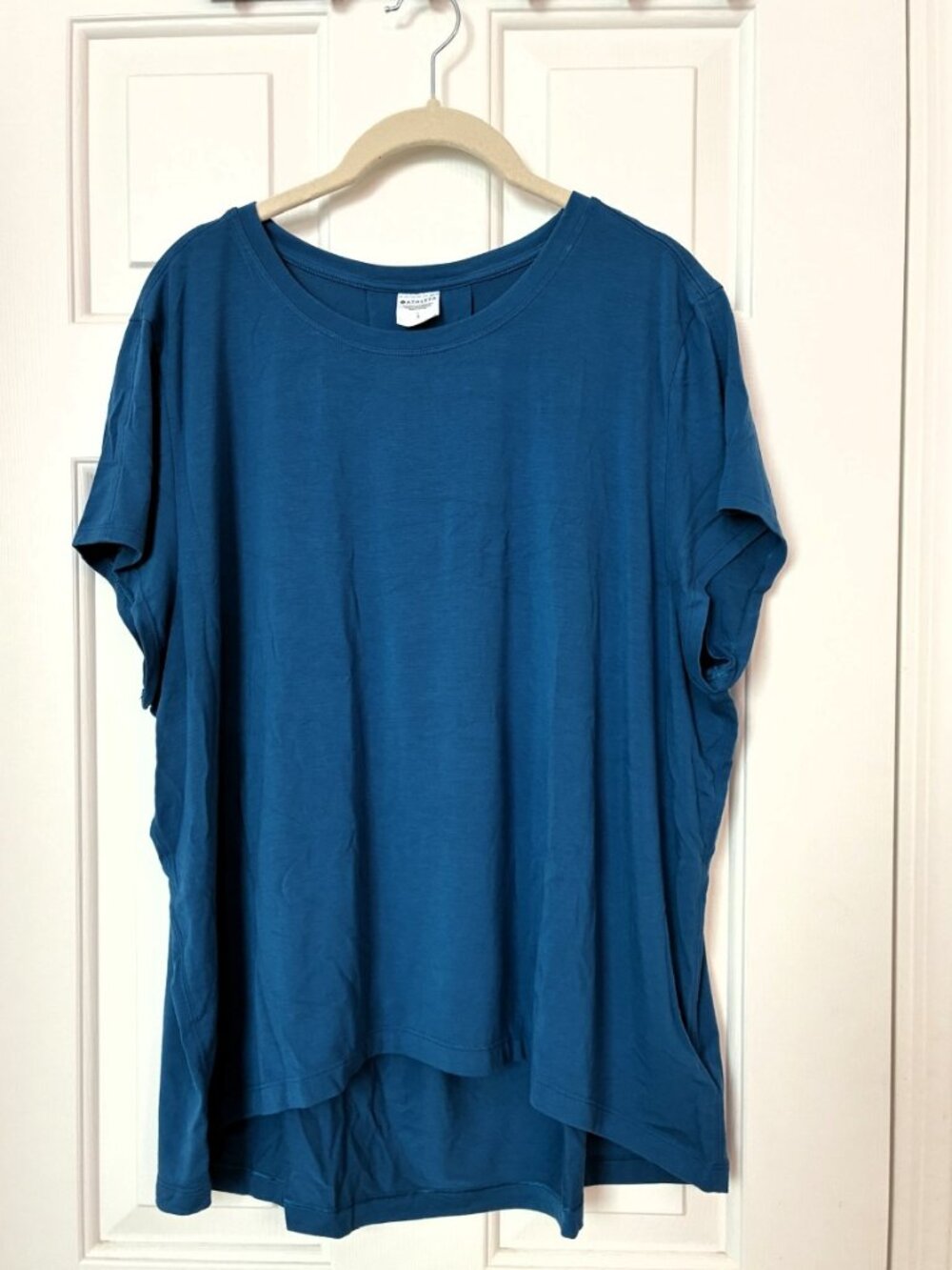 Athleta Teal With Ease Tee T-Shirt